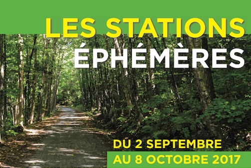 Station éphémère affiche